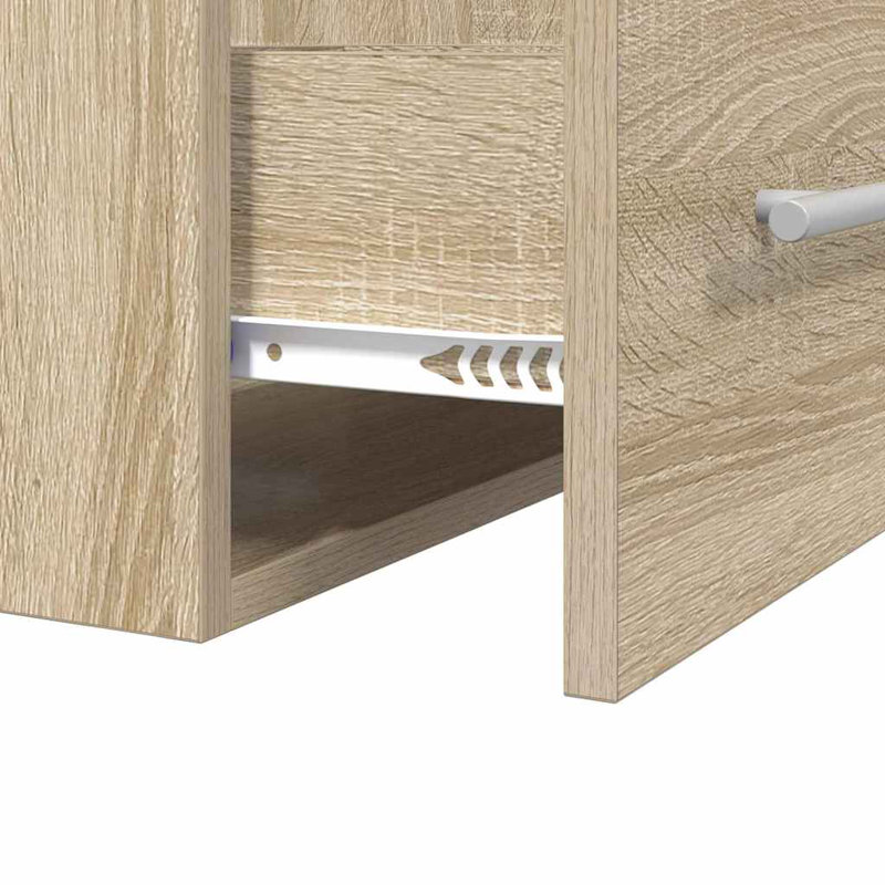 Bathroom Vanity with Basin, Sonoma Oak