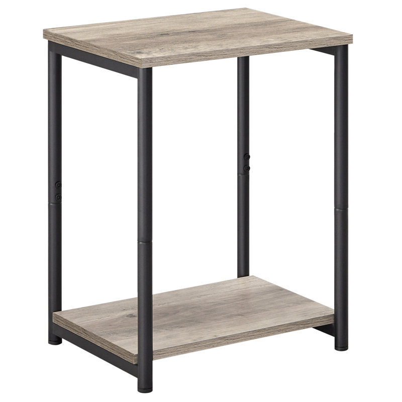 Alino End Table, Brown