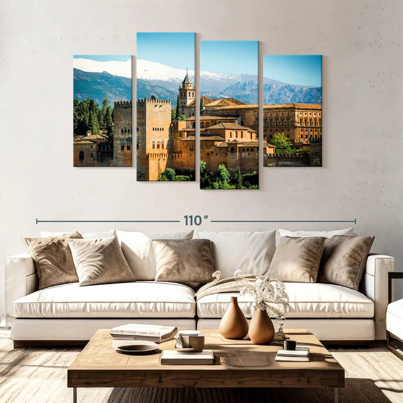 Alhambra Palace, H 54 po x l 84 po