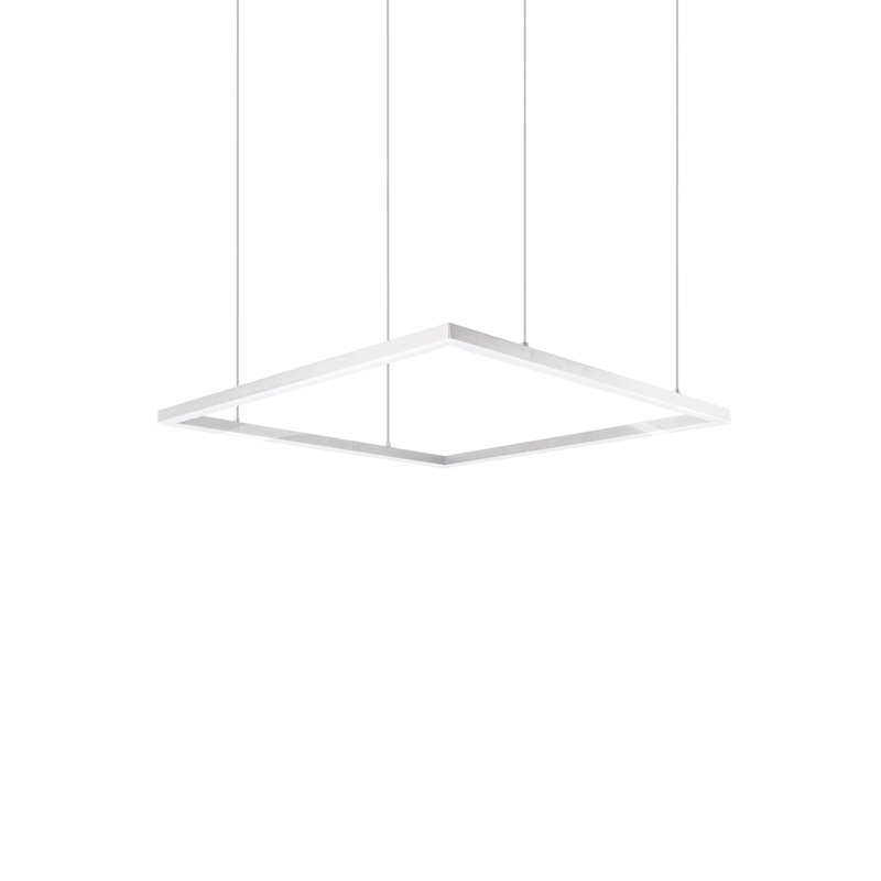 Piazza, Blanc, H 1 po x l 59,125 po x P 59,125 po