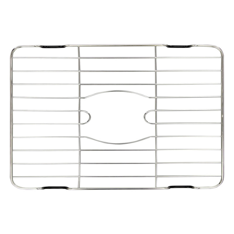 Stainless Steel Sink Protector, 1" H x 12.63" W x 18.13" D