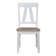 Keswick Slat Back Side Chair in White