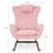 Khmari  Modern Rocking Chair with High Backrest -108274428