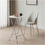 Ensemble de 2 tables de bar pliantes