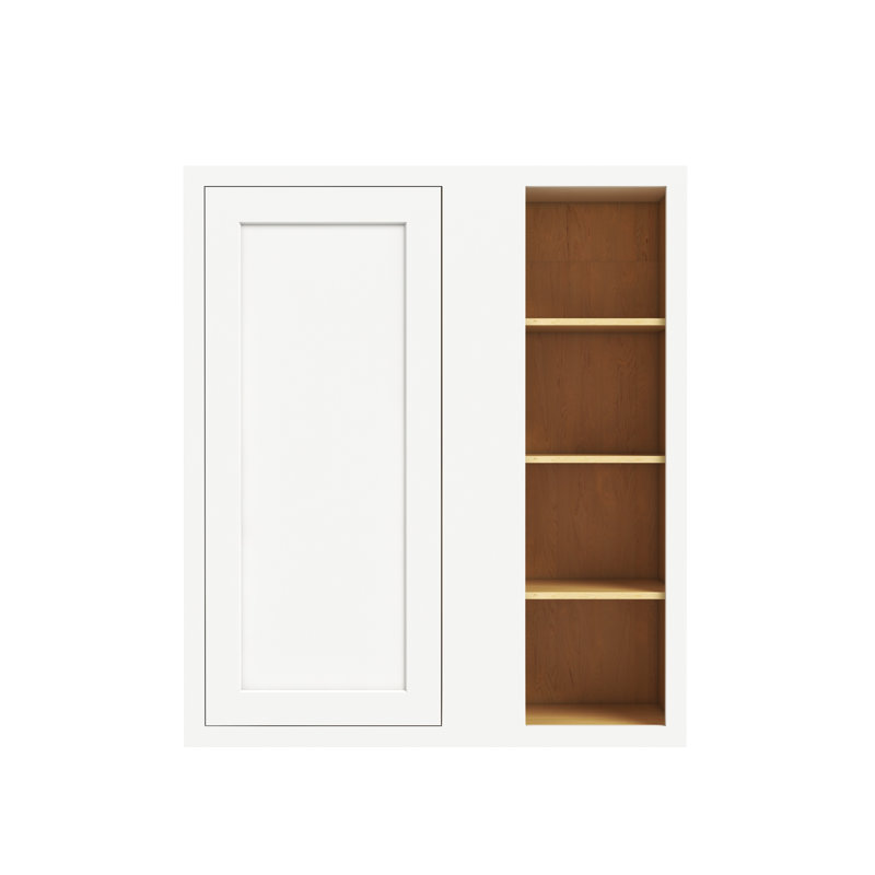 Armoire murale de coin de cuisine encastrable L 36 po x H 42 po x P 13,5 po prête à assembler Casainc, W36"x H42"