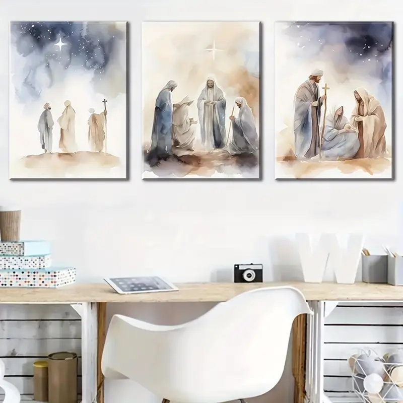 3 Piece Wrapped Canvas Painting