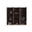 Set Of 3 Bathroom Floating Storage Side Cabinet With Open Storage For Small Space(11.82-Inch Width*3)-961767179