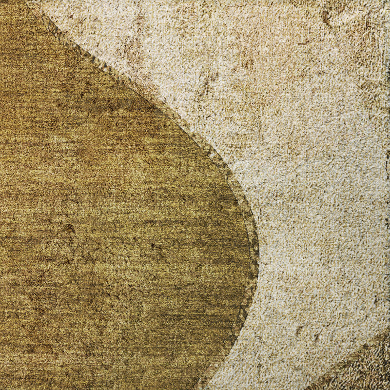 Tapis à poil long de qualité supérieure lavable à la machine ADS633, Brown, 2'3" x 7'6" Runner