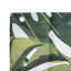 Croydex Shower Curtain with Green Botanical Leaves Design - 100% Polyester with a Weighted Hem, Machine Washable and coated with Proseal for Water Repellence, 1800x1800mm