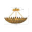 Plafonnier semi-encastré Posie Gold 20 po Posie