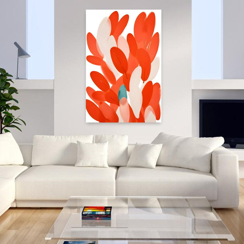 Art contemporain abstrait contemporain, H 48 po x l 32 po