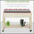 Elevated Wooden Planter Box w/ Lockable Wheels