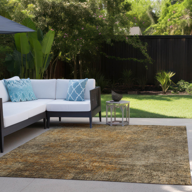  Tapis intérieur / extérieur Azarael, Rectangle 9 pi x 12 pi