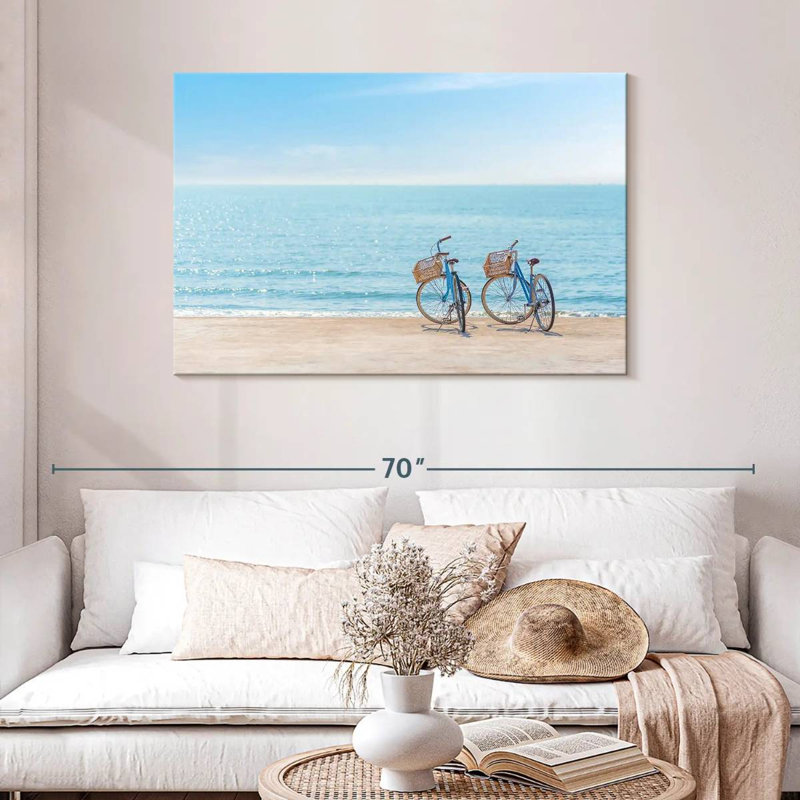 Mehar Beachside Bicycles, 30" H x 45" W