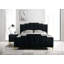 Structure de lit Glam Classic Flannelette-1563720870-1563720871
