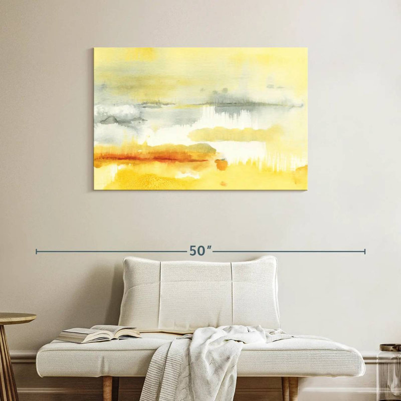 Saffron, 26" H x 39" W