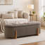 Banc de rangement rembourré 51,2 po-943135541