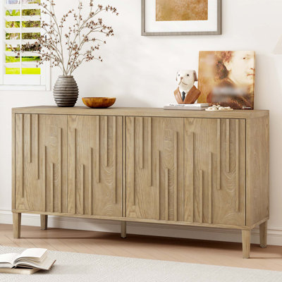 59.8" 4-Door Sideboard,Hidden Handle by Ebern Designs