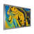 Impression argent sur toile encadrée