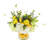Lemon Arrangement with Hydrangeas and Begonias