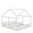 Twin House Platform Beds-1314193504