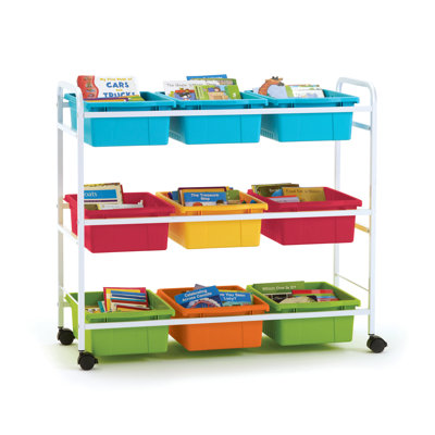 Metal Teaching Cart