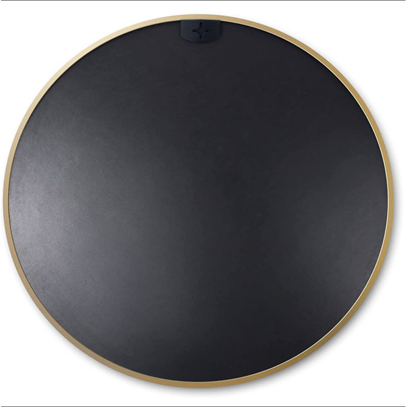 Miroir mural pour salle de bain, Doré, 24 po X 24 po