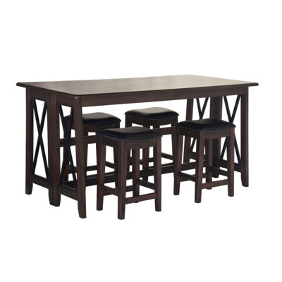 Ed Drop Leaf Table W/  Stools
