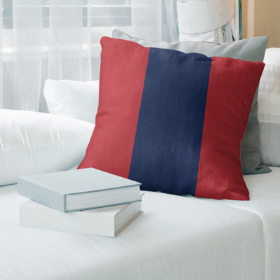 Striped Linen Reversible Pillow Cover