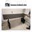 Black Rectangular Hight adjustable Solid wood Desks-108189803