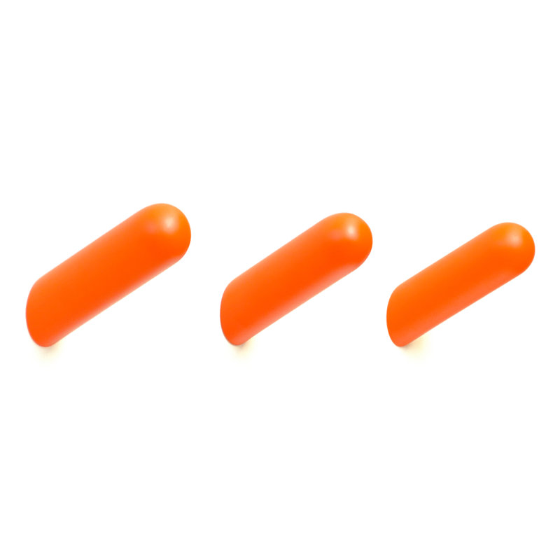 Belinda Solid Wood Wall Wall Hook, Orange