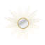 60cm Gold Starburst Wire Wall Mirror