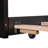Twin Size L Shape Platform Bed Frame With Trundle, Rawers And Built-In Table-61833281