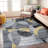 Rambo Contemporary Distressed Circle Area Rug-100078635