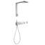 AXOR Showercomposition 2-Jet Showerhead 250/250 And Shoulder Shower, 1.75 GPM-1086713581-1102011372