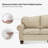 Eugene 81" Traditional Genuine Leather Sofa-2064026879