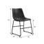 Chaise d'appoint rembourrée Bailey-1986337181