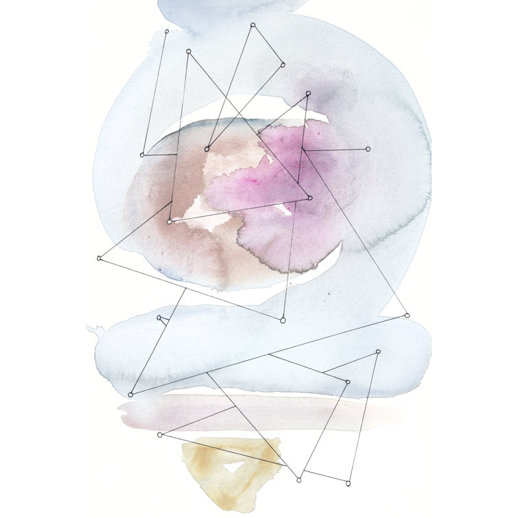 Desert Series IV by Rob Delamater - Painting Print