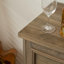 Buffet Farmhouse avec buffet de rangement avec 2 tiroirs, armoire à vin avec étagères à vin amovibles, armoire à café pour la cuisine et la salle à manger-100691047