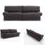 Canapé de style nuage, tissu de velours en peluche, canapé rembourré confortable pour le salon-118850150