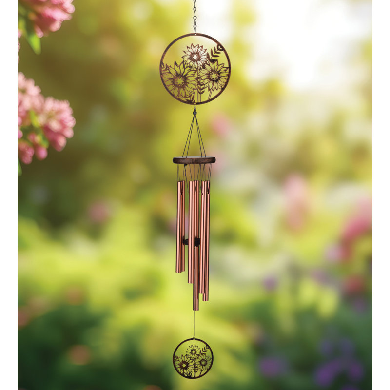 Carillon treillis 30 po - Tournesol