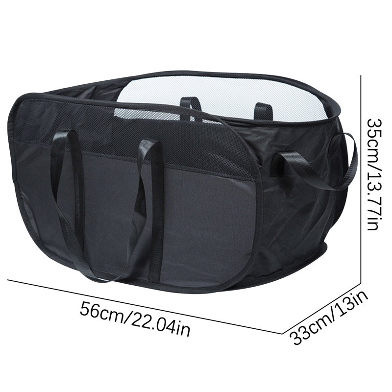 Folding Thickened Dirty Clothes Basket Cloth Household Dirty Clothes Basket Dirty Clothes Storage Basket Portable Laundry Basket