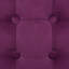 Lizette 30cm Wide Tufted Square Solid Colour Cube Ottoman