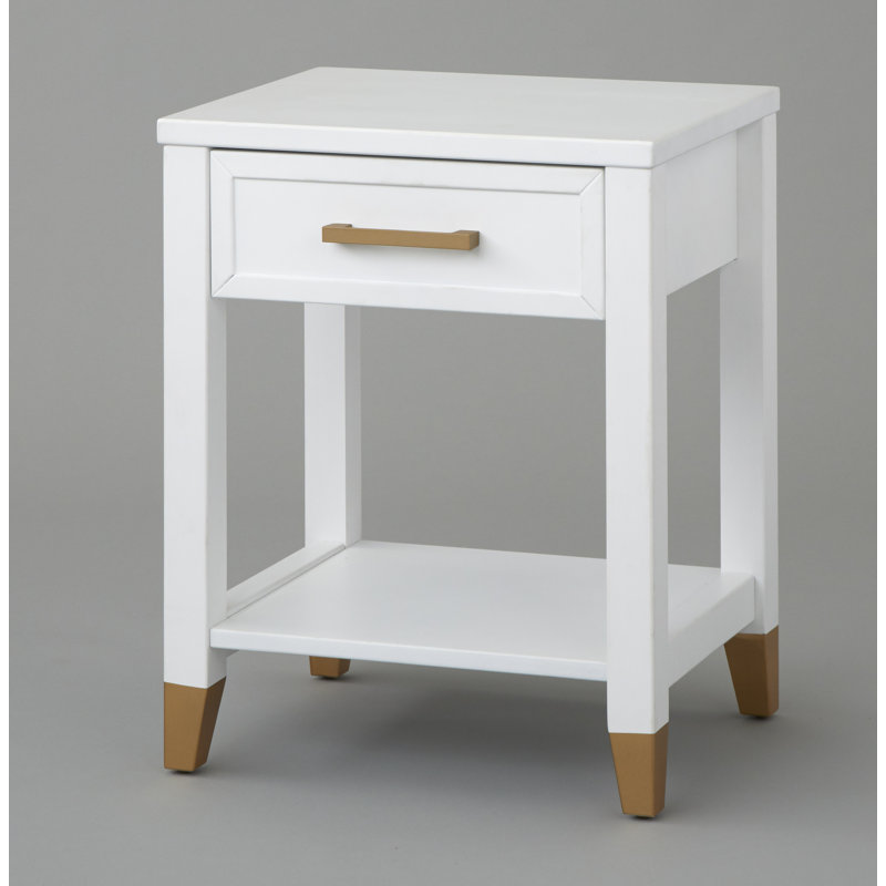Table de bout avec rangement Tapscott