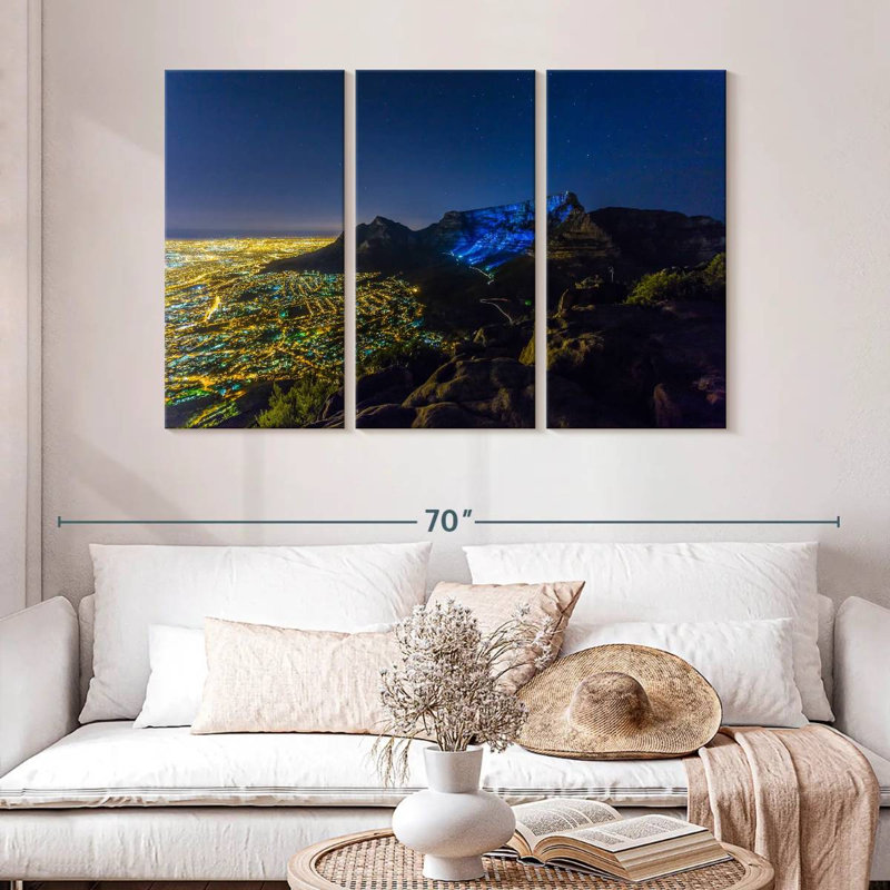 Sebbie Cape Town Evening, 32" H x 50" W