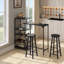 Acierno Rectangular Dining Table with Steel Base-92004740