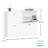 Shoe Cabinet,Hidden Slim Narrow Shoe Rack Cabinet With 4 Drawers For Entryway, Foyer,Hallway,Bedroom,Original Wood Color-1327004625