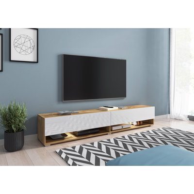 Claverton Unfinished Floating TV Stand for TVs up to 78"