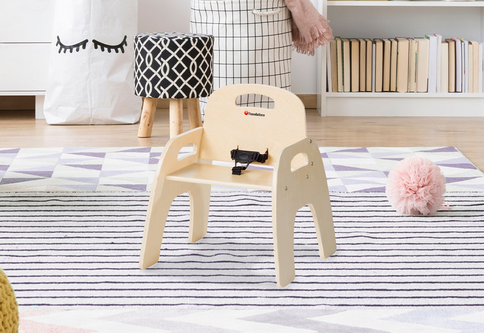 Secure & Stackable Feeding Chairs
