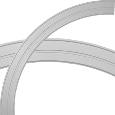 Ensemble d'anneaux de plafond 87 pi 87 po x P 79 1/4 po x l 4 1/8 po x P 1 1/2 po